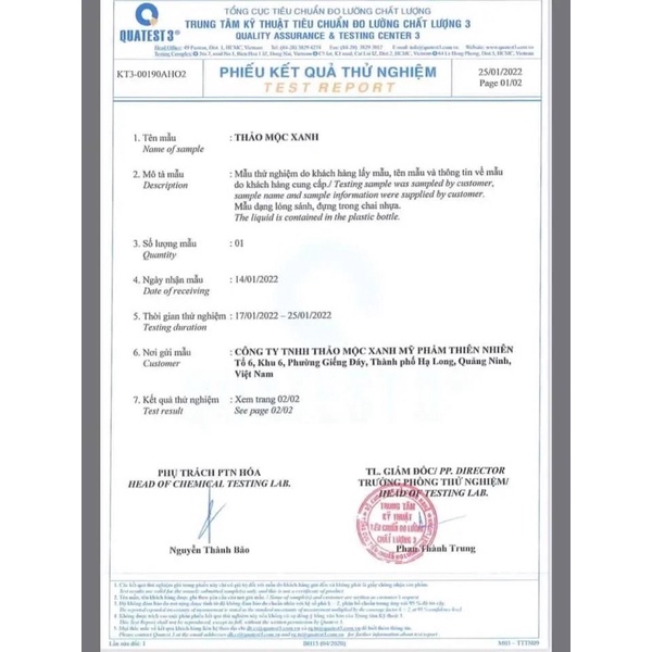 Combo Thảo Mộc Xanh