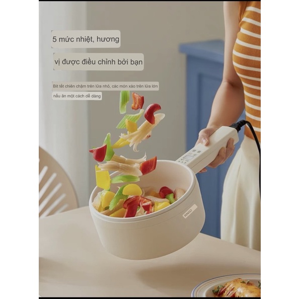 Nồi điện kèm xửng URINGO 1,6l