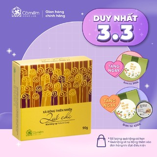 Xà Bông Tắm Quế Chi Thiên Nhiên An Toàn Giúp Lưu Thông Khí Huyết Cỏ Mềm 90g