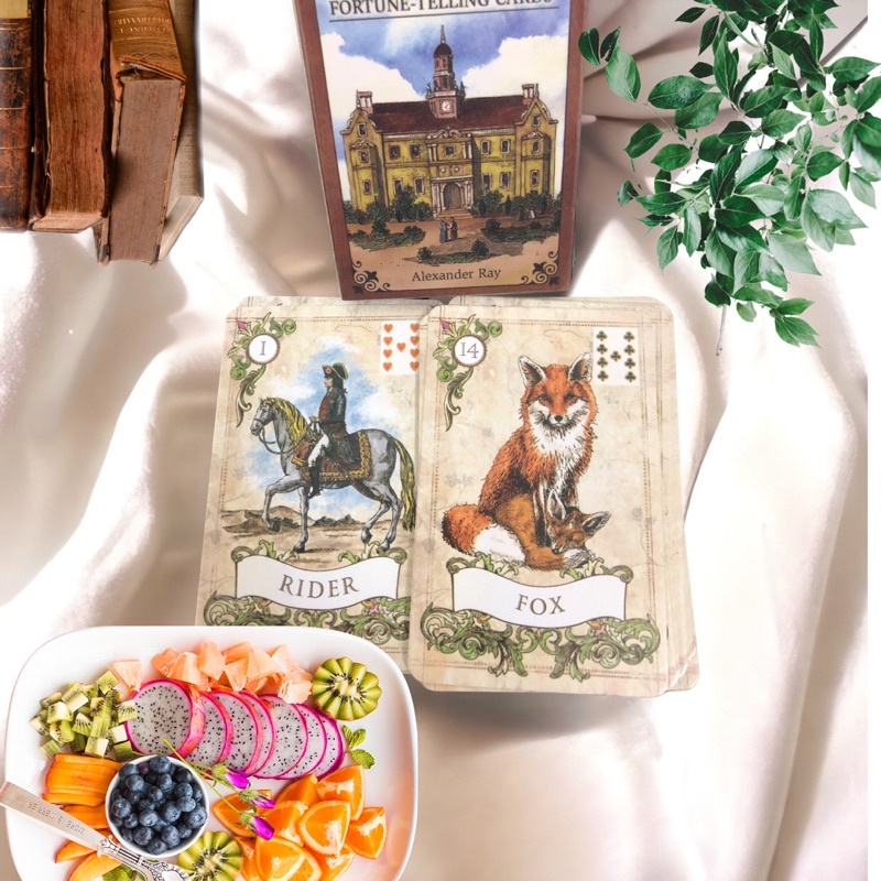 ĐỌC MÔ TẢ Bộ bài Tarot Old Style Lenormand cards, tác giả Alexander Ray