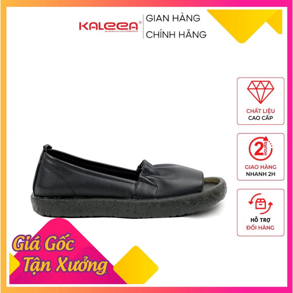 Giày Bệt Nữ Hở Mũi KALEEA MO624 Đế Cao 2.5cm Nhẹ Siêu Êm Chân Cao Cấp
