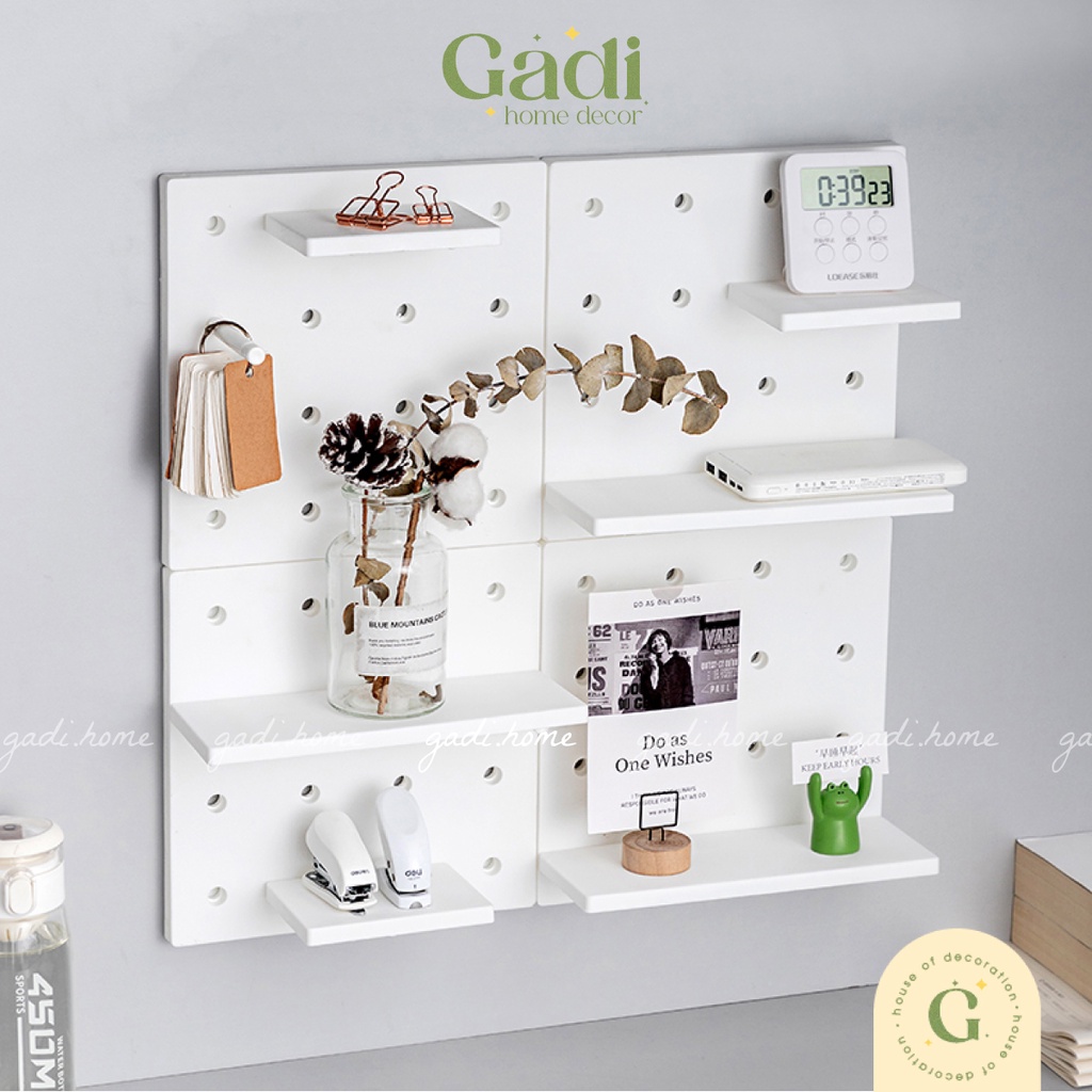 Bảng Pegboard Đa Năng Dán Tường Gadi Home – Bảng Treo Phụ Kiện Dán Tường | CHEESE