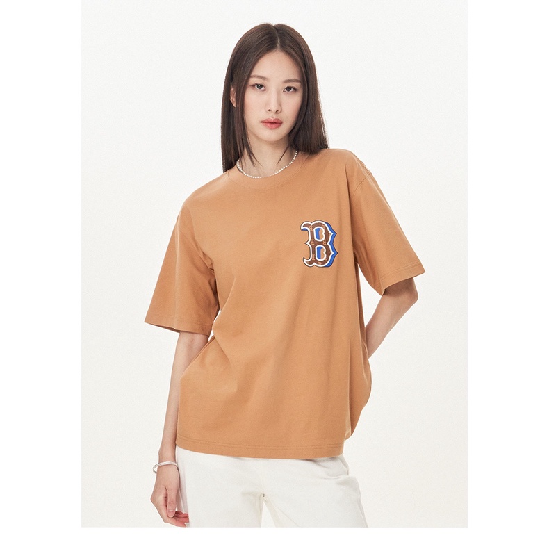 ❤❤❤ Áo Thun Ngắn Tay In Chữ MLB Thời Trang Cho Nam Nữ