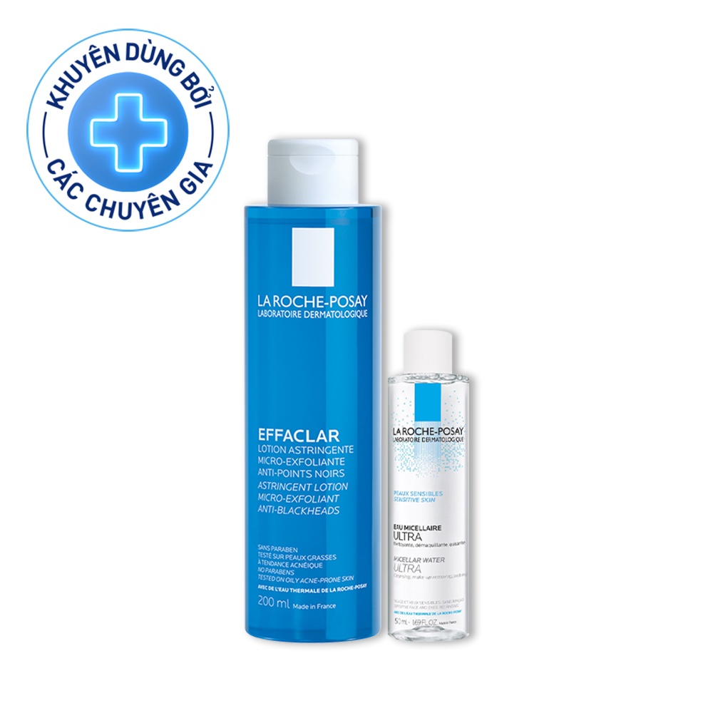 Bộ sản phẩm nước cân bằng La Roche-Posay Effaclar Astringent Lotion 200ml