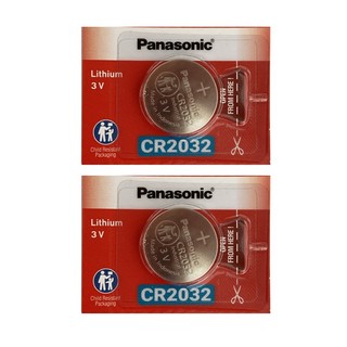 2 Viên Pin CR2032 PANASONIC sử dụng remote, đèn pin, đồng hồ, đồ chơi…
