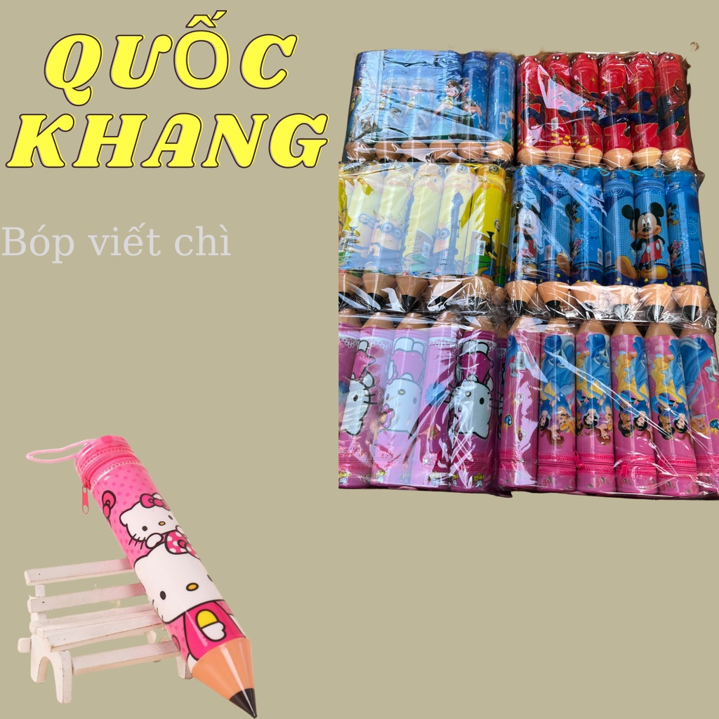 Bóp viết hình cây bút chì - Nhiều Mẫu(lấy ngẫu nhiên)