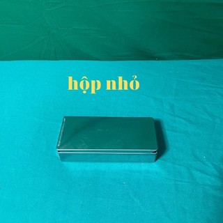 Hộp đựng dụng cụ inox chữ nhật cỡ nhỏ 15,5 x 8 x 3 cm