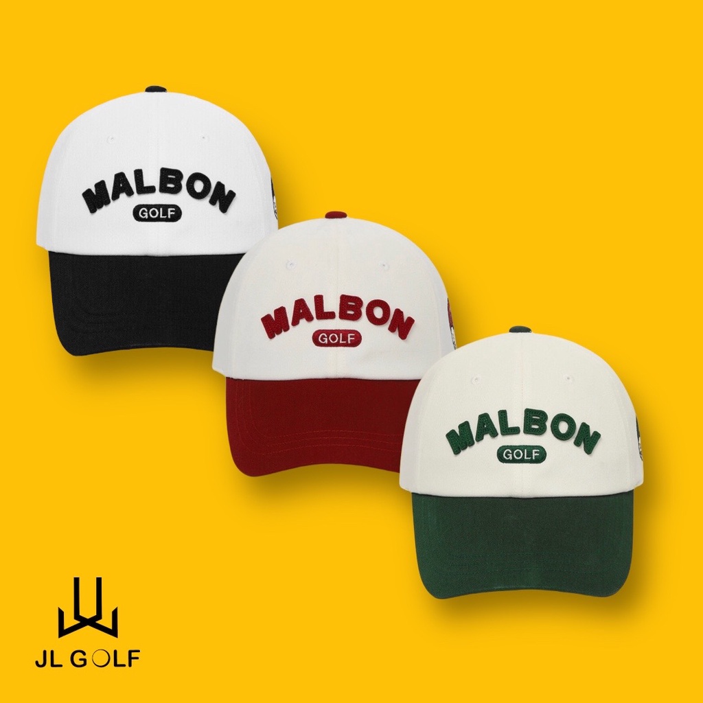 Mũ / nón lưỡi trai Malbon Hàn Quốc, nón thể thao/ golf Unisex