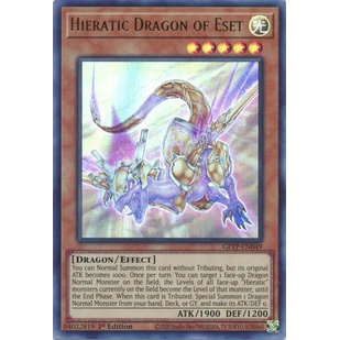 Thẻ bài Yugioh - TCG (UK) - Hieratic Dragon of Eset / GFTP-EN049'