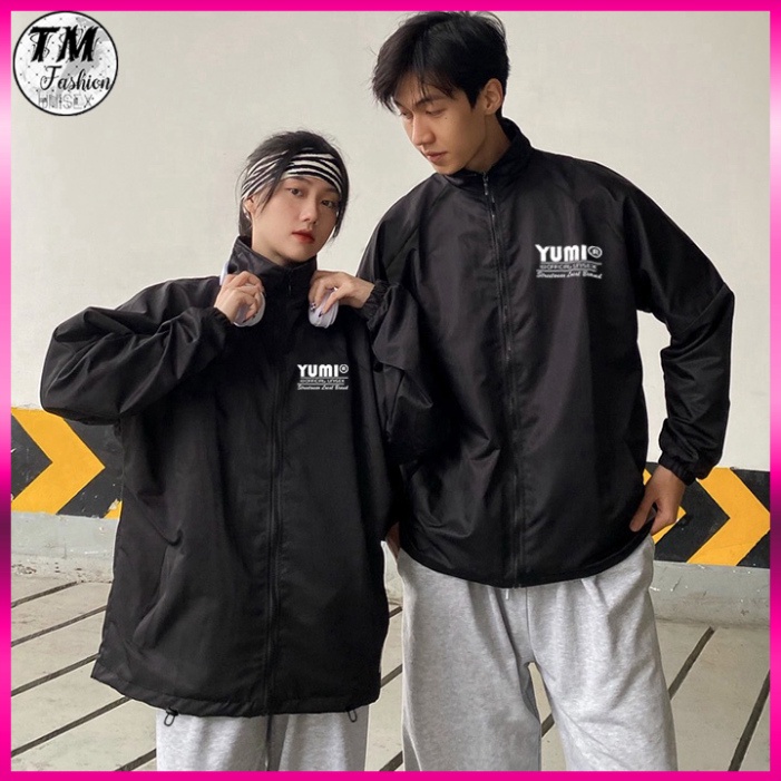 Áo Khoác Dù Mero Local Brand YUMI Jacket Unisex - Áo Gió Trơn 2 Lớp Form Rộng