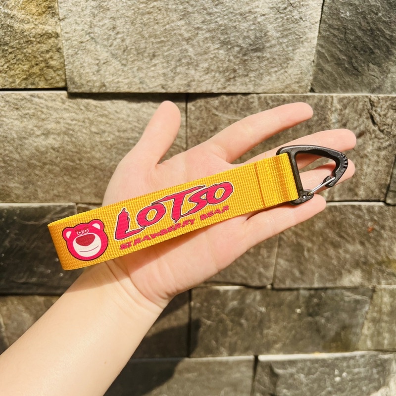 Dây móc khoá Gấu Lotso cute MÓC KHOÁ XE DỄ THƯƠNG