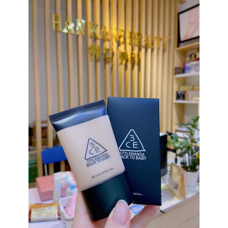 Kem Nền Mỏng Nhẹ Tự Nhiên, Che Phủ Hoàn Hảo Back To Baby BB Cream SPF 35 PA++