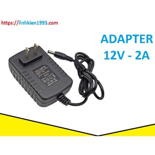 Nguồn adapter 12V 2A nguồn 12VDC jack cắm 5.5x2.1mm