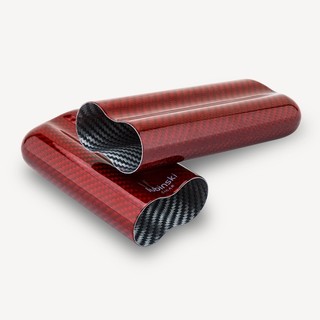 Box Cigar Carbon 2 điếu nhỏ gọn