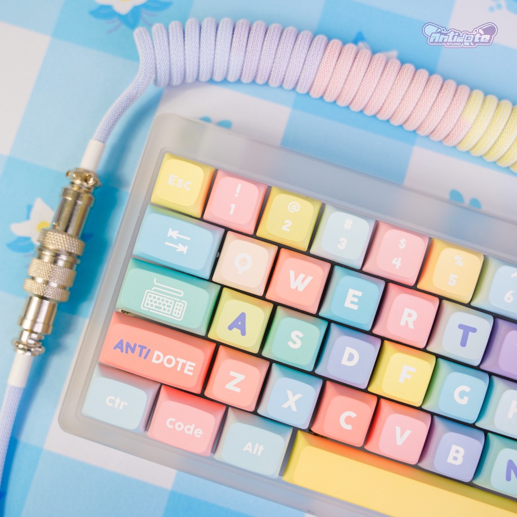 Nút bàn phím cơ Moonboo PBT keycap - XDA profile - Antidote Studio