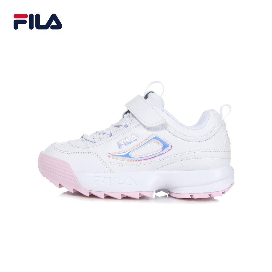 Voucher 300k đơn 1.5m giày sneaker có quai dán trẻ em fila disruptor 2 - ảnh sản phẩm 3