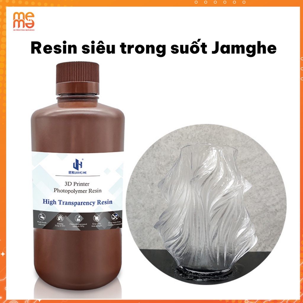 Resin siêu trong suốt Jamghe High Transparent resin
