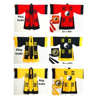   Giao hỏa tốc  Trang phục hóa trang pháp sư bắt ma bộ đồ thầy pháp đạo sĩ loại vải tốt 