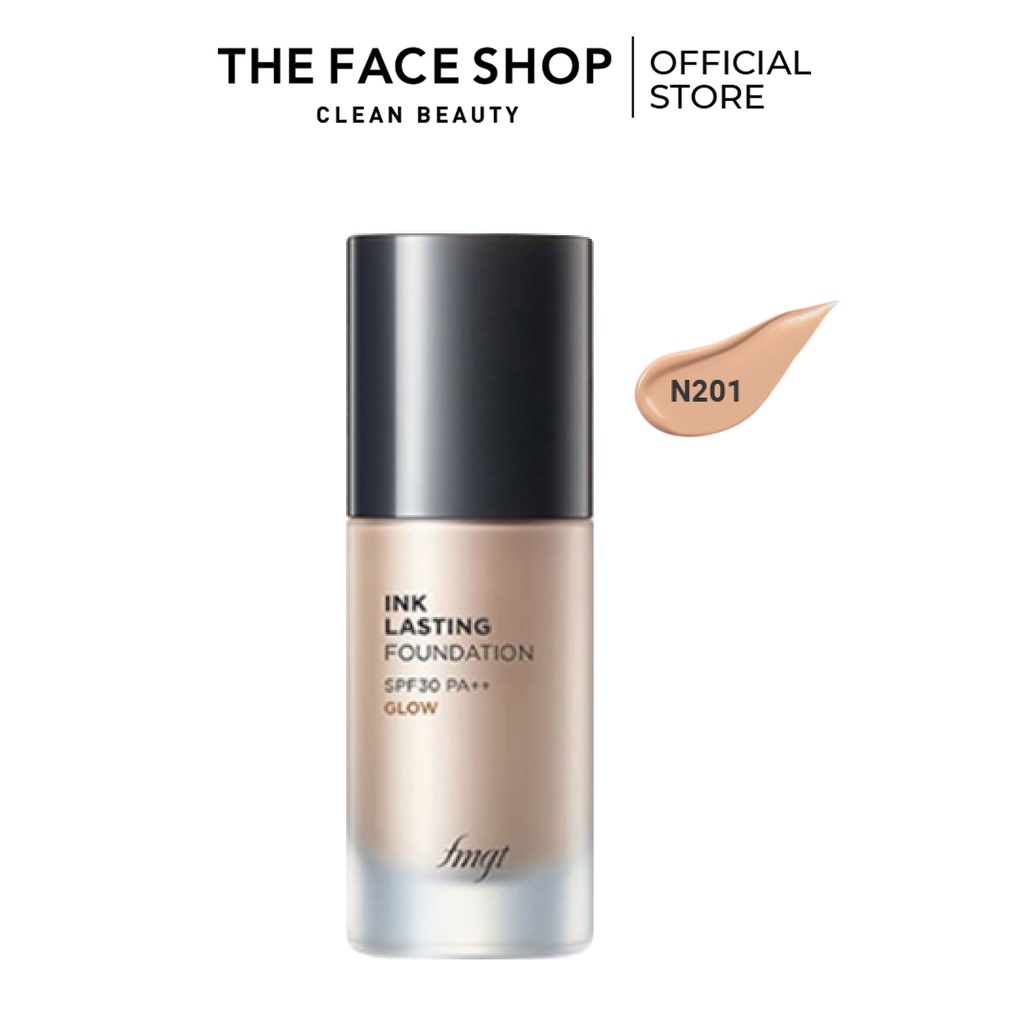 Kem Nền Trang Điểm TheFaceShop Inklasting Foundation Glow 30ML