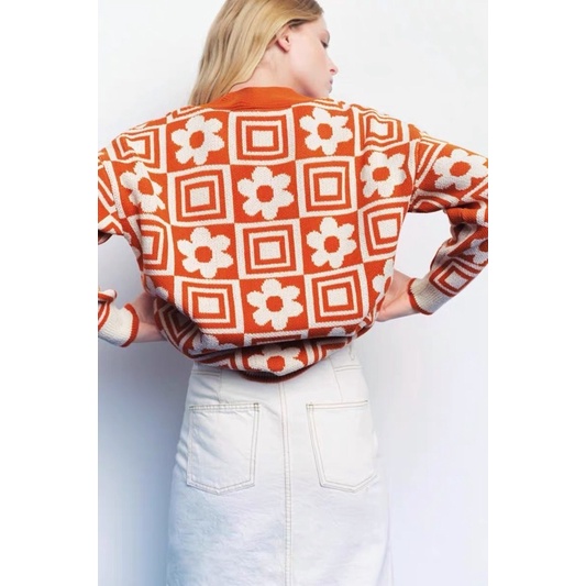 Áo cardigan len zara auth