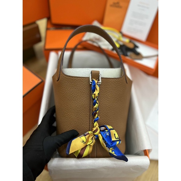 Túi xách nữ H_M PICOTIN size18 full box siêu sịn