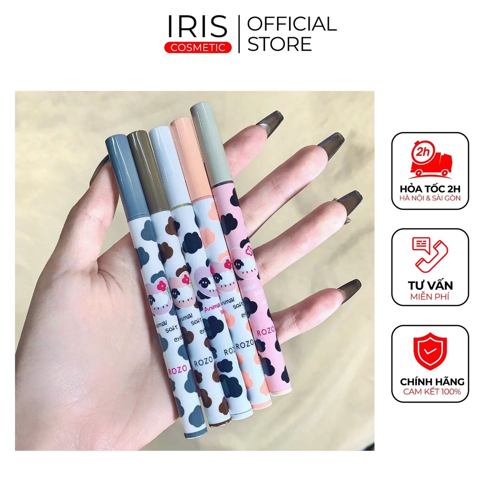 Bút kẻ mắt bò sữa ROZO kẻ được bọng mắt mi dưới dạng lỏng chống nước lâu trôi hot Douyin Tiktok