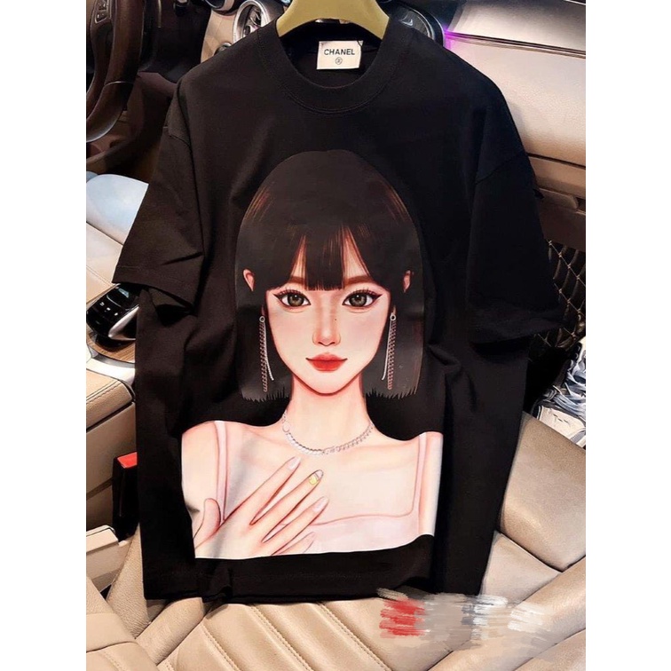 Aó phông cộc tay cotton