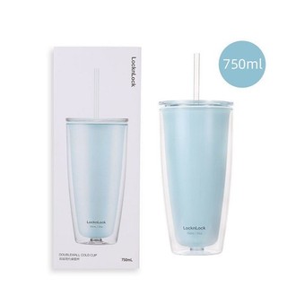 Ly nhựa xanh 2 lớp lock&lock 750ml - ly giữ nhiệt lock&lock 750ml