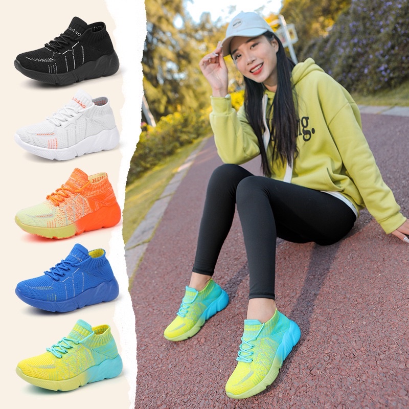 Giày thể thao nữ nhiều màu siêu đẹp