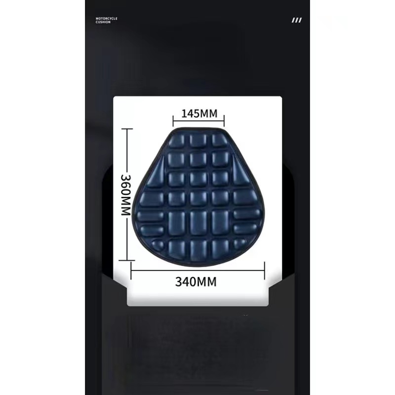 Xe máy Đệm Lót Yên Xe Máy Chống Nắng Hình 3D Tiện Dụng