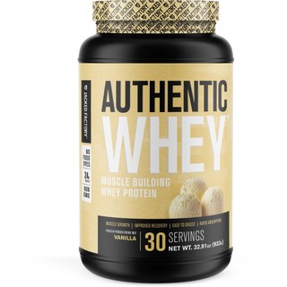 Protein thực phẩm bổ sung đạm Authentic Whey "Jacked Factory" : 1kg 30 lần dùng