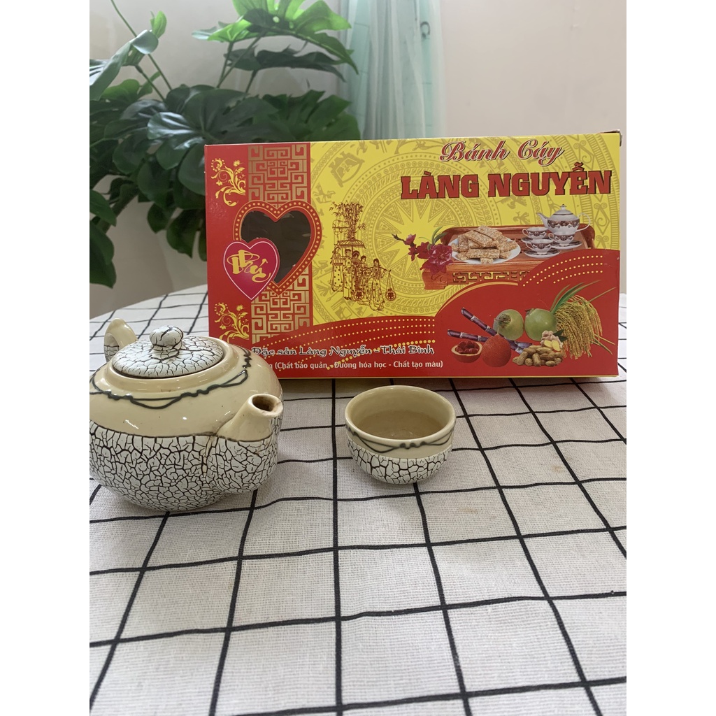 Bánh cáy - Bánh cáy Làng Nguyễn Thái Bình hộp 500g