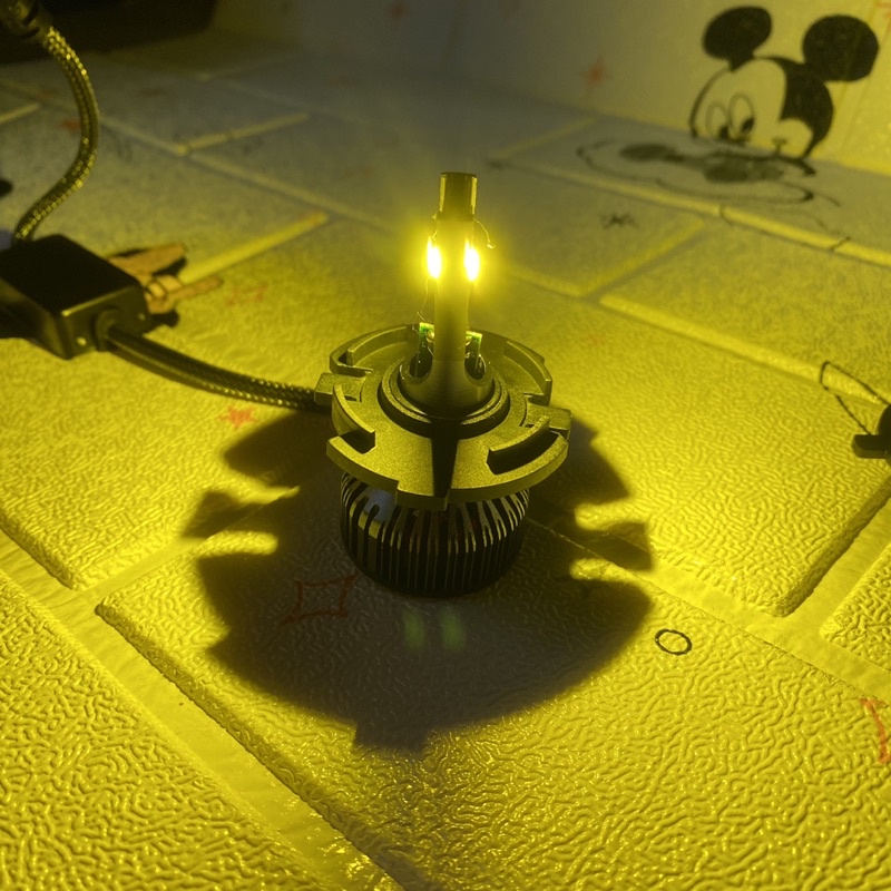 Đèn led mini T6 chân BA20D gắn SCR-GZ125,150