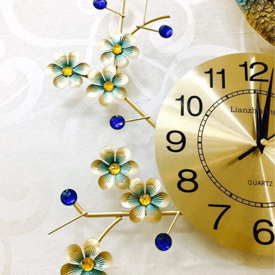 Đồng Hồ Treo Tường Con Công HL06