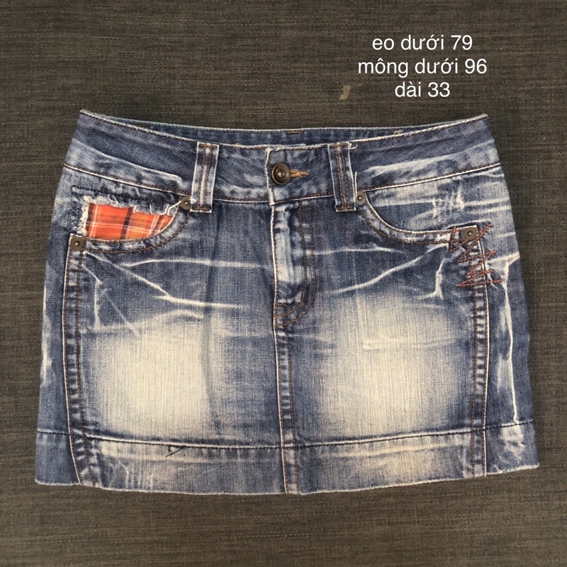 Miniskirt / chân váy jeans 2hand