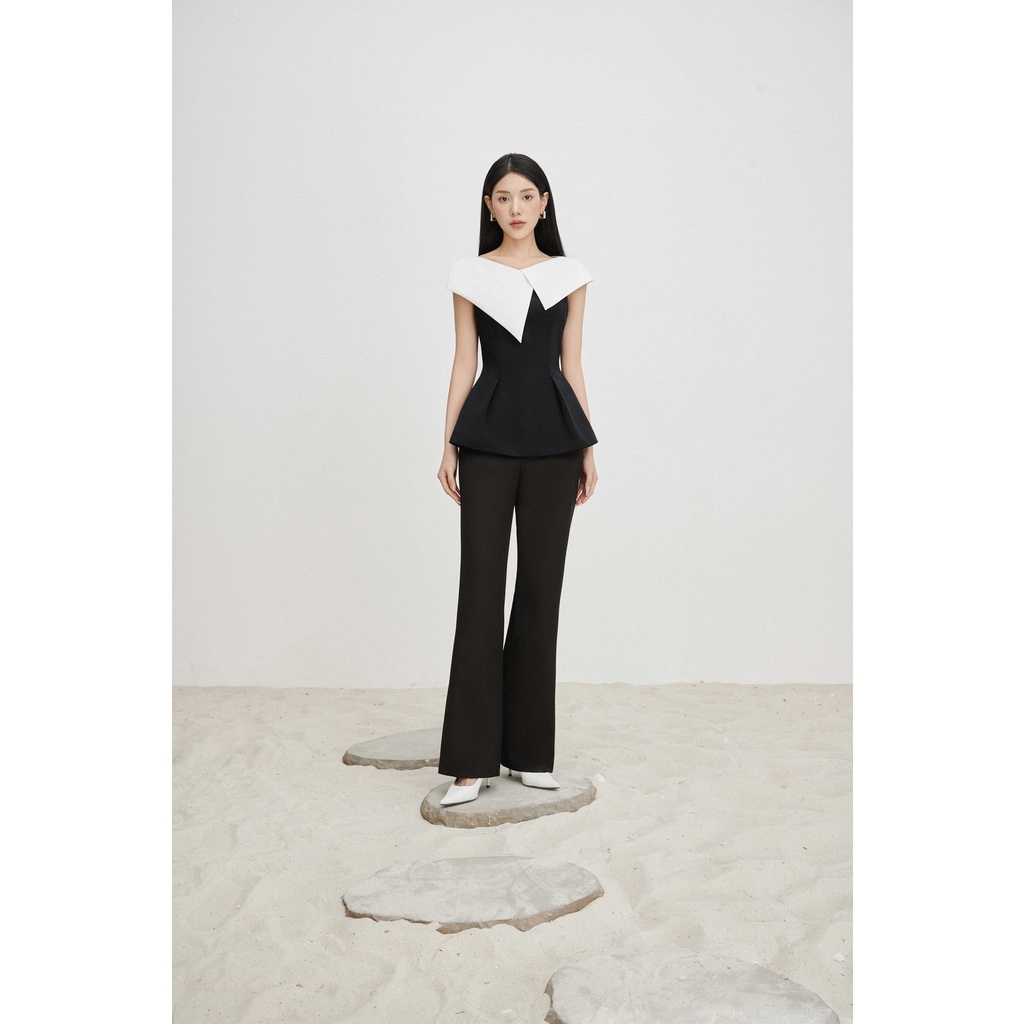 Áo Nữ Cỗ Bản Thắt Eo Công Sở EEGEN CLOTHING Sang Trọng Thanh Lịch Daisy Top