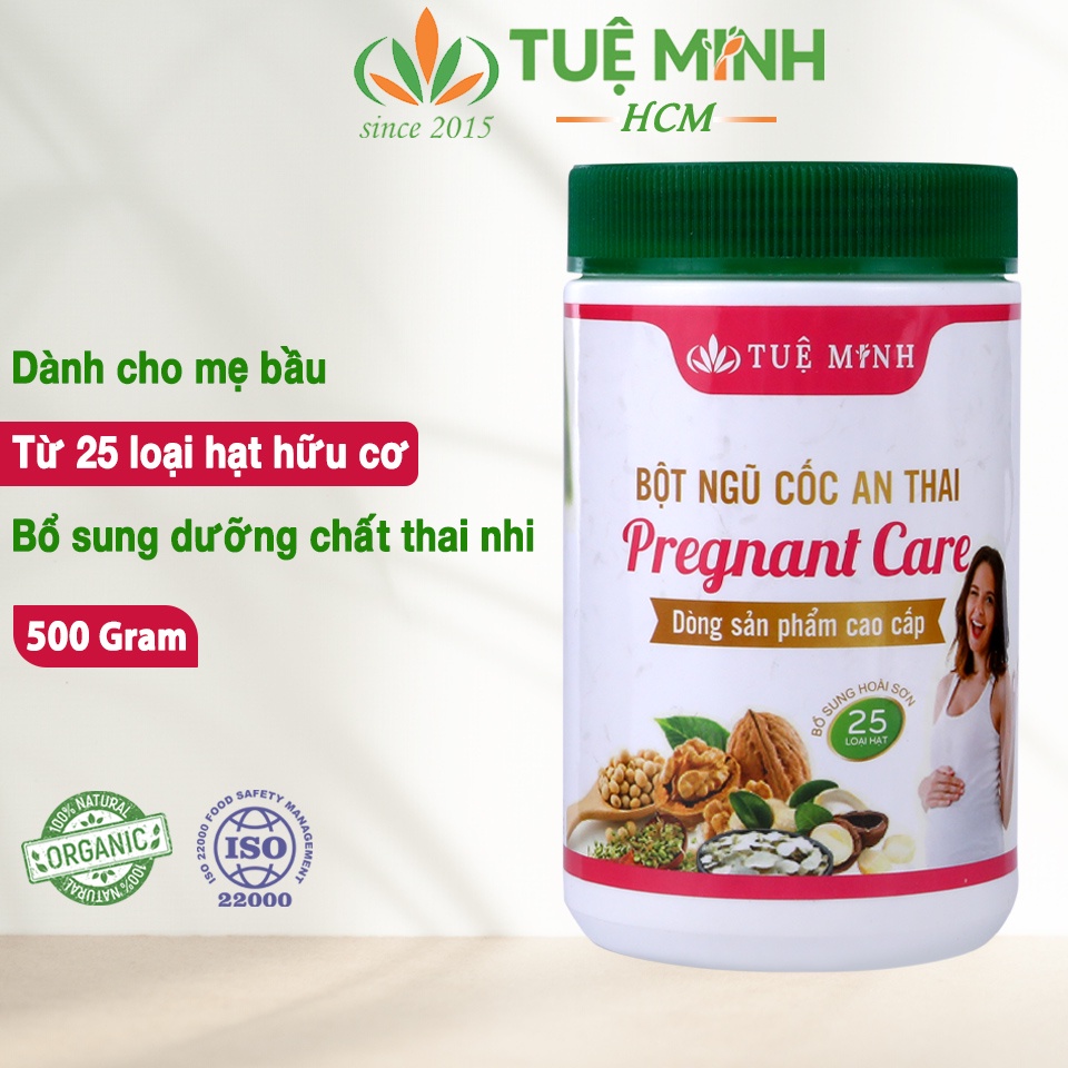 Ngũ cốc mẹ bầu Tuệ Minh bổ sung dinh dưỡng cho bà bầu thơm ngon dễ uống 500gr