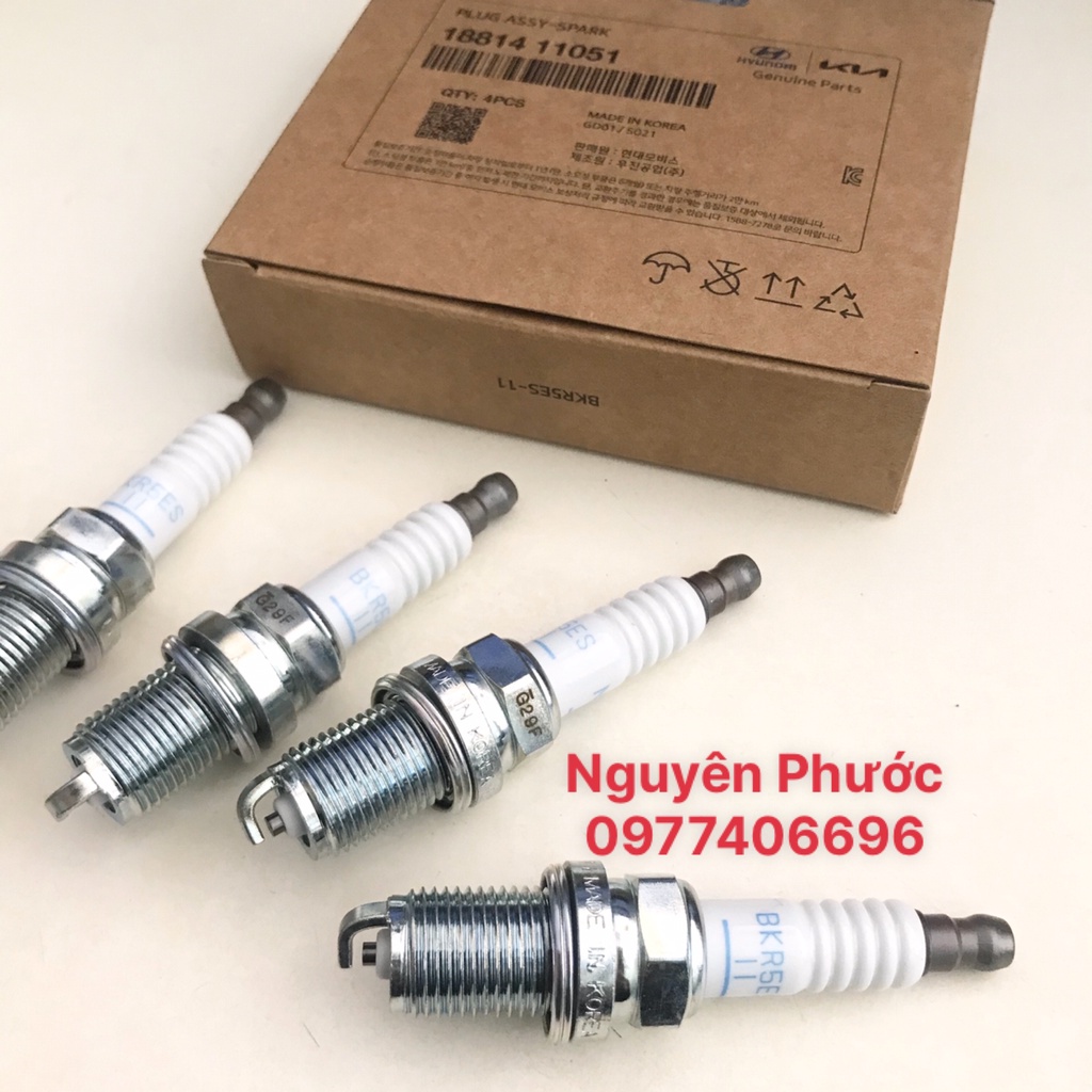 Bộ 4 Buzi xịn MOBIS chính hãng  KIA/HYUNDAI GETZ, MORNING 05-10, PRIDE, CD5, SPECTRA, VERNA, CARENS/ 1881411051-BKR5ES11