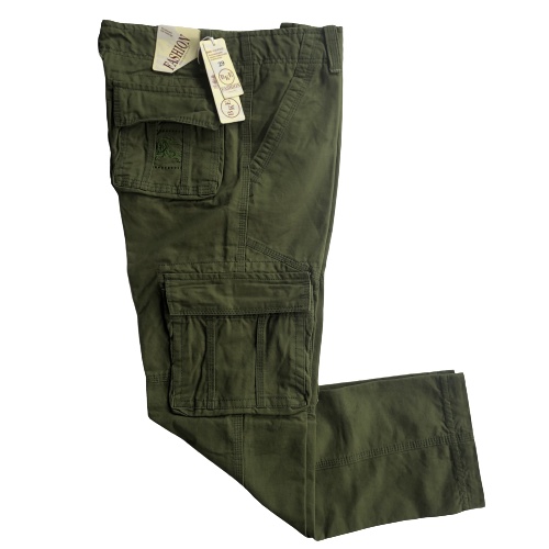 Quần Cargo Pants 6 Túi Chất Kaki Dày Dặn Bền Màu Không Xù Lông