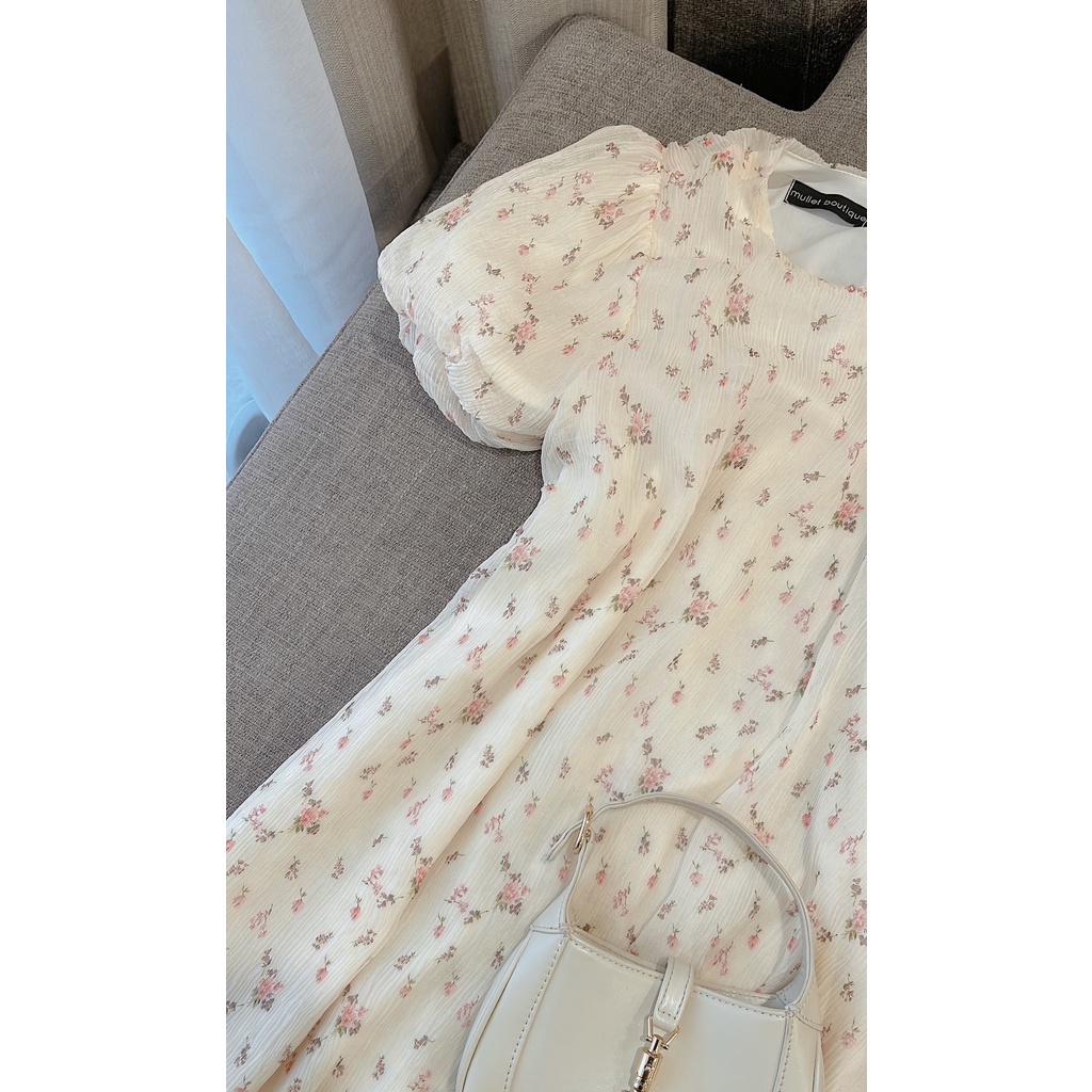 VÁY BABY HOA DẬP NHĂN by MULLET