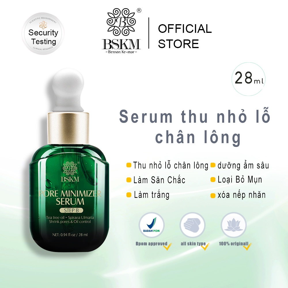 Serum BSKM thu nhỏ lỗ chân lông làm săn chắc da mặt dung tích 28ml