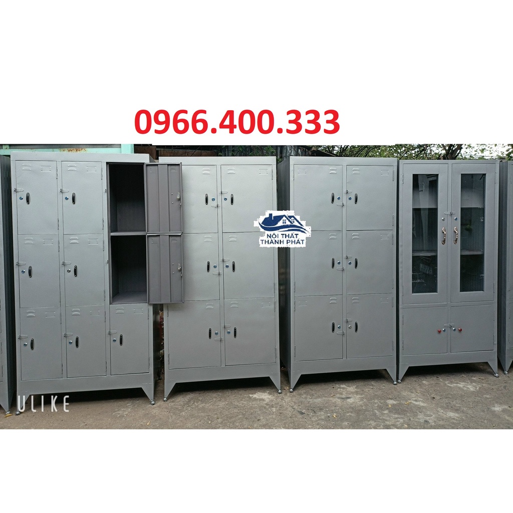 Tủ sắt hồ sơ locker 4 6 8 9 10 12 15 ngăn giá rẻ đựng đồ văn phòng GIAO HỎA TỐC TRONG NGÀY TOÀN HCM