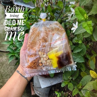 Bánh tráng dẻo me mix bơ me