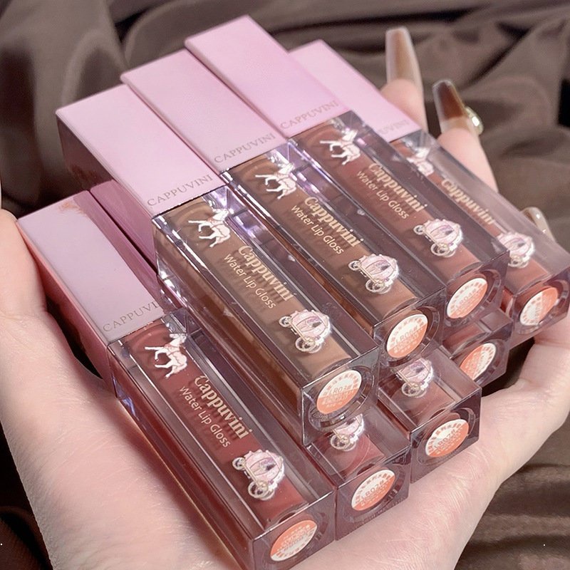 Son môi ❤️𝑭𝒓𝒆𝒆𝒔𝒉𝒊𝒑❤️ Son Môi Cappuvini Princess Carriage Series Dưỡng Ẩm Lâu Trôi Chống Thấm Nước Có 9 Màu