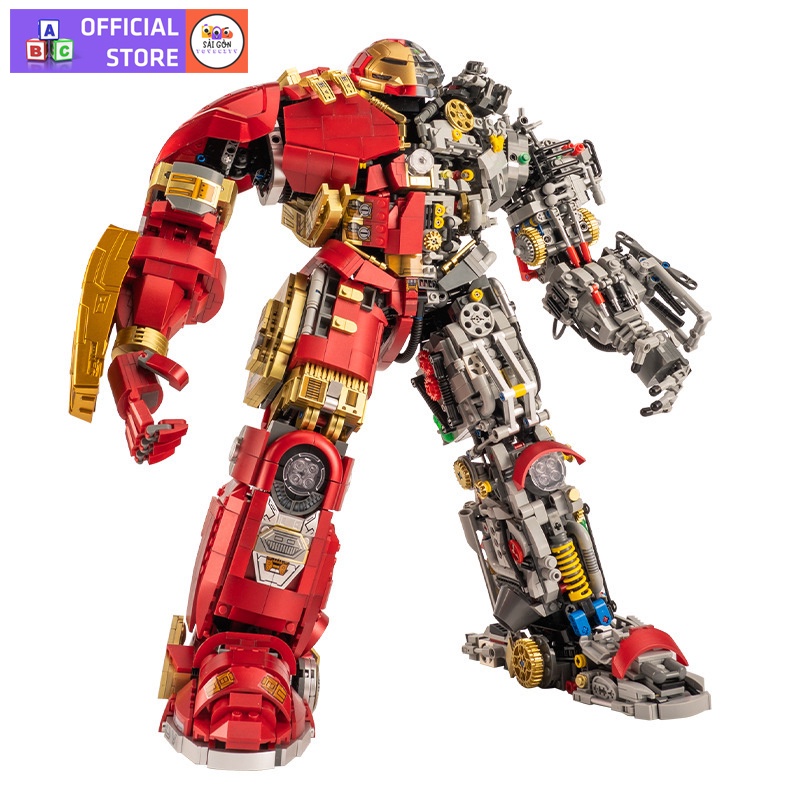 Đồ Chơi Lắp Ráp Kiểu LEGO Mô Hình ROBOT Anti HULK BUSTER Iron Man Trong Avengers 10513 Với 4183 Mảnh Ghép Chi Tiết