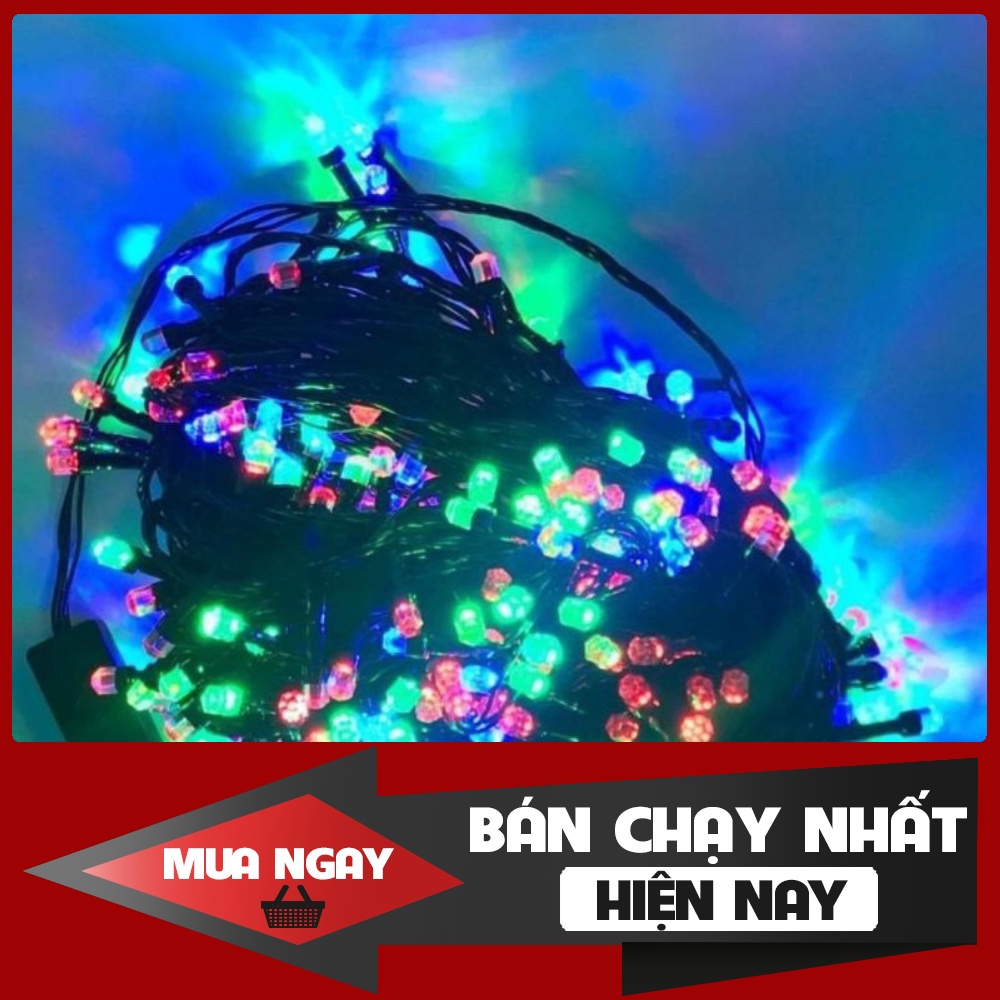 Bộ Đèn Nháy 50M Kim Cương, Dây Led 50M Trang Trí Tiểu Cảnh