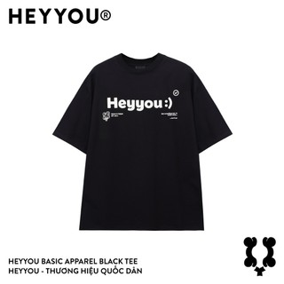 Áo thun Heyyou! Basic Apparel Black
