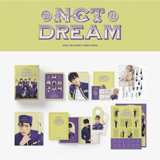 Nct dream season's greeting 2022 mark renjun jeno haechan jaemin chenle jisung