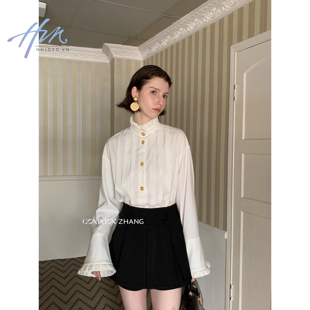 Áo Sơ Mi Phong Cách Hàn Quốc Thời Trang Mùa Xuân Mới 2023 Cho Nữ