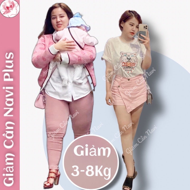 Giảm cân Navi Plus+ 3-15KG Hỗ Trợ Giảm Cân Mạnh Cho Slim,giảm cân nhanh an toàn,không phải thuoc giam can